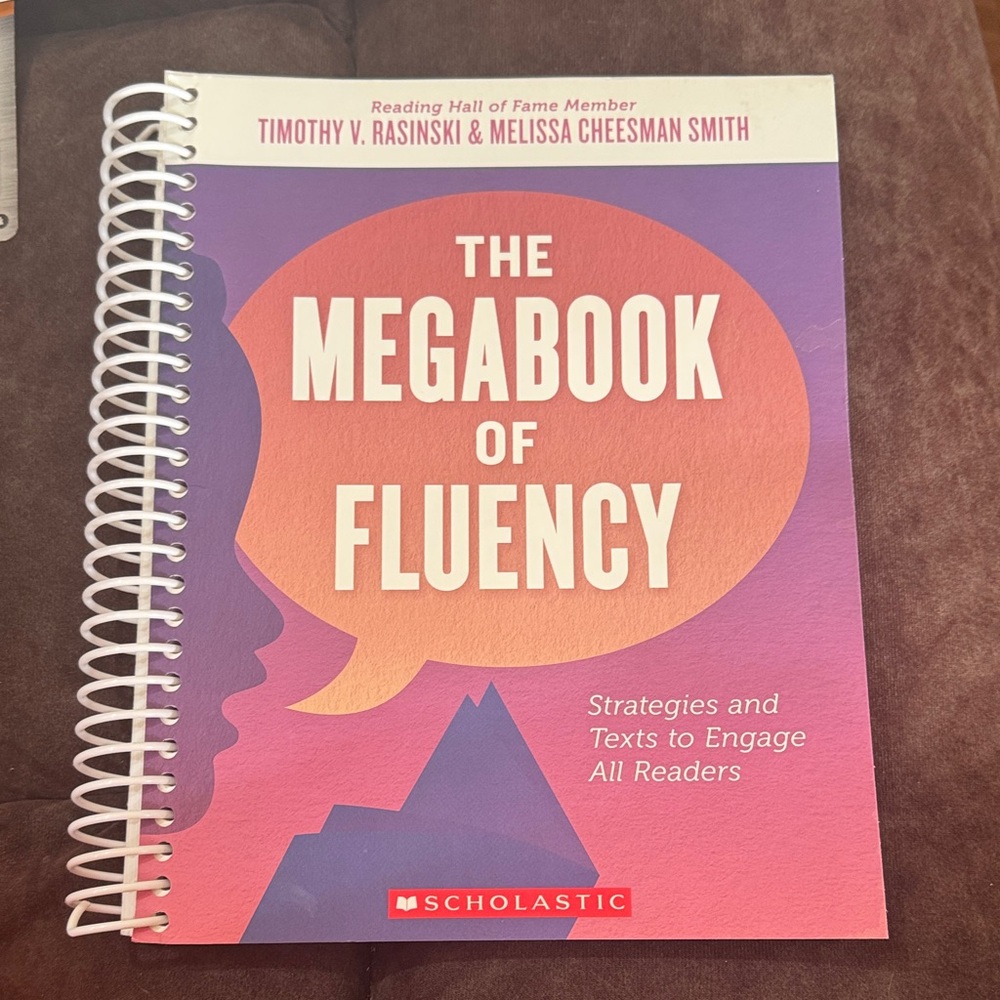 Scholastic Megabook of Fluency - Purple and Pink Design